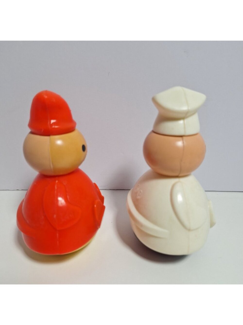 Baker Candlestick Maker 3 Men In A Tub Roly Poly Lot Fisher Price Vintage 1970s - Picture 5 of 16